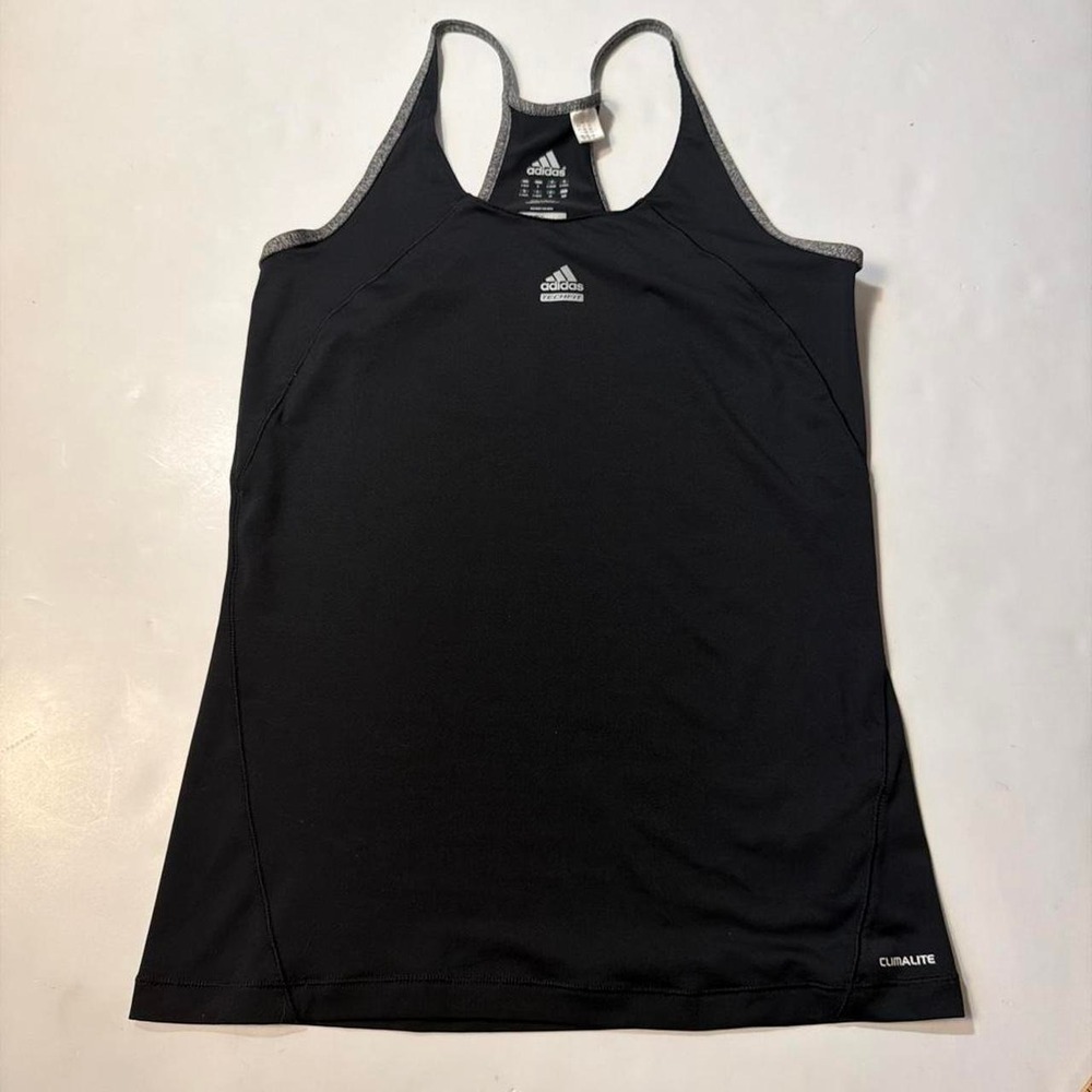Adidas Techfit Climalite Tank Top Black Vintage 2012 Racerback Small W68959